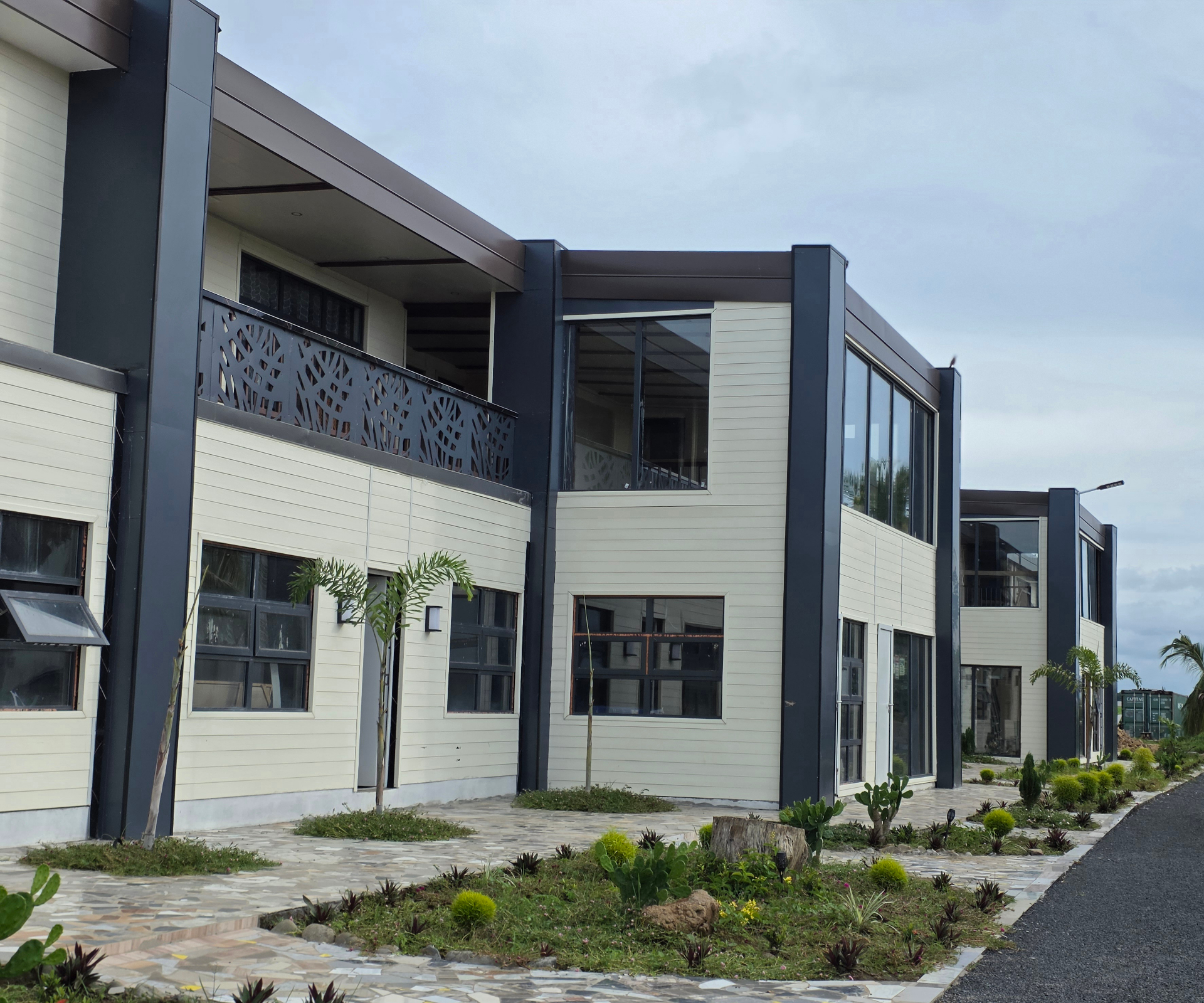 Urban West Apartments — modern two-storey apartments on Naisoso, Fiji